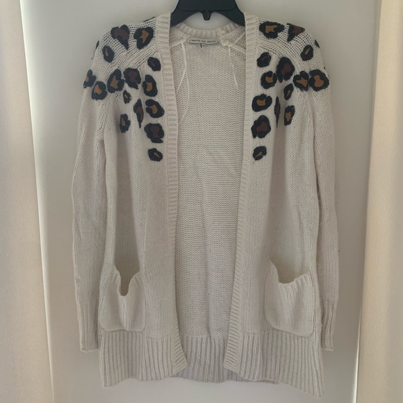 Angora Animal Print Cardigan - Picture 3 of 10